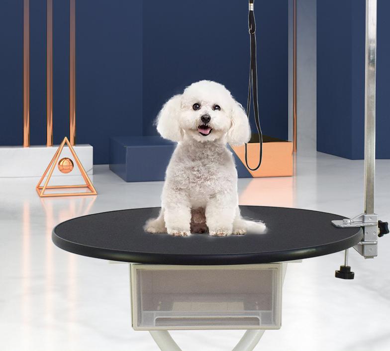 Hydraulic Round Table Pet Grooming Table